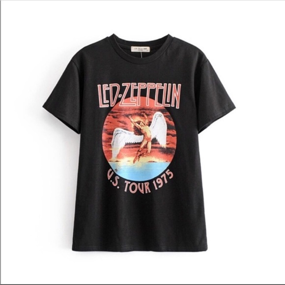 CLOSEOUT SALE!New! ❤️Host pick❤️Led Zeppelin grunge rock tee - Picture 6 of 8